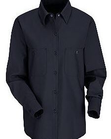 Women's Long Sleeve Industrial Work Shirt