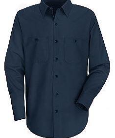 Long Sleeve Industrial  Work Shirt