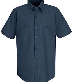 Short Sleeve Industrial Work Shirt