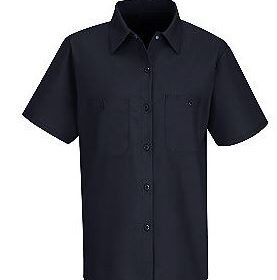 Women's Short Sleeve Industrial Work Shirt